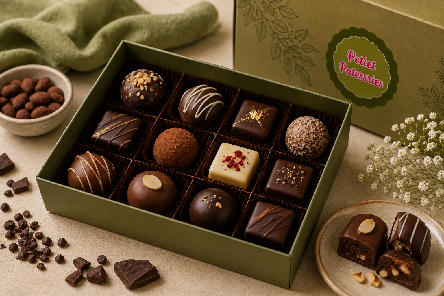 Petiet Patessries Handcrafted Artisan Chocolates